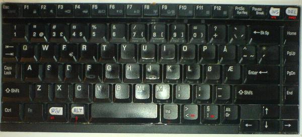 Toshiba tastatur